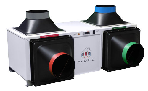 SMART RTH for replacement of old double flow ventilation systems