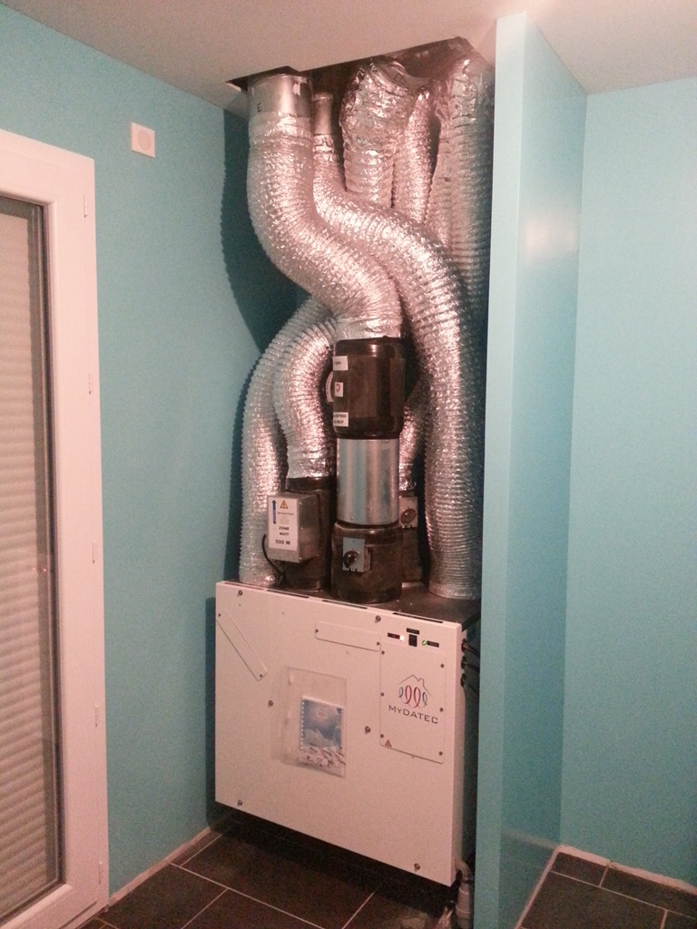 installation d'une VMC thermodynamique